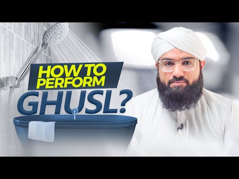 How To Do Ghusl? For Men & Women | Explained in Urdu With English Subtitles By Ahmed Raza Madani