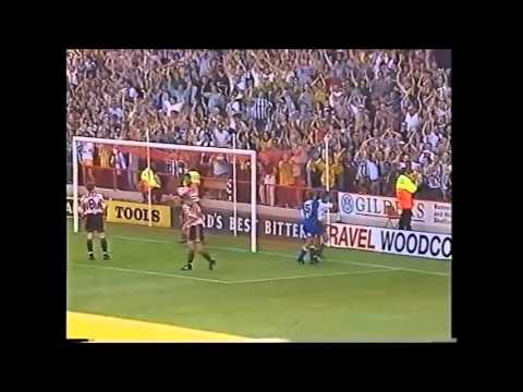 SHEFFIELD UNITED 1-3 WEDNESDAY, FRIENDLY, 5/8/1995