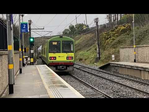 Irish Rail Class 8500, DART, Is Leaving, Killiney
