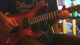 Manowar - Courage French Version (guitar cover) Solo