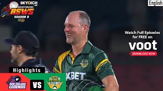 NZ Vs SA | Full Match Highlights | Match 4 | Road Safety World Series Cricket 2022