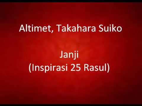 Janji 🎵 Altimet ft Takahara Suiko ©