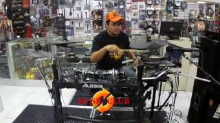 Que metida de pata y cumbia con salsa drumcover