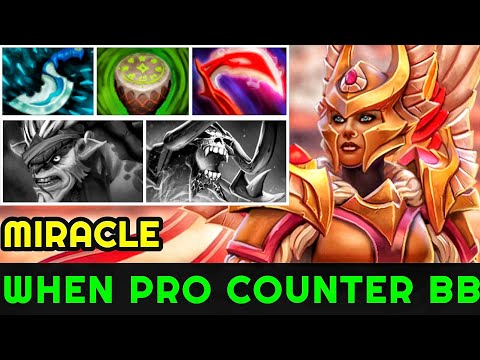 Miracle [Legion Commander] When Pro Player Counter Bristleback Crazy Gameplay 7.23 Dota 2