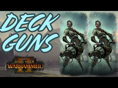 CORE UNIT: Deck Gunners - Vampire Coast vs Dwarfs // Total War: WARHAMMER II Multiplayer