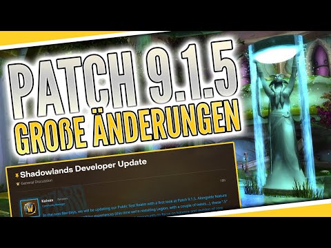 Infos zu PATCH 9.1.5 | Shadowlands World of Warcraft