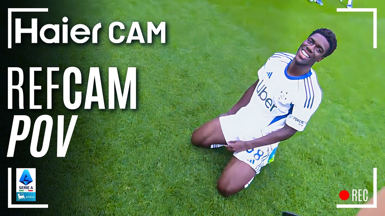 HAIER CAM | REF CAM POV: You Are The Referee in Genoa-Como | Serie A 2025/26