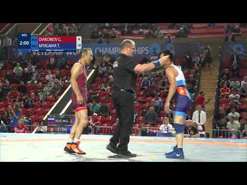 1/4 FS - 62 kg: G. DIAKONOV (RUS) v. T. MYAGMAR (MGL)