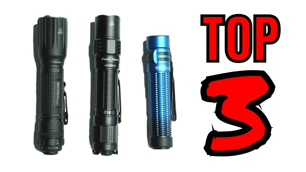Why THESE Are My Favourite Tactical EDC Flashlights... LED