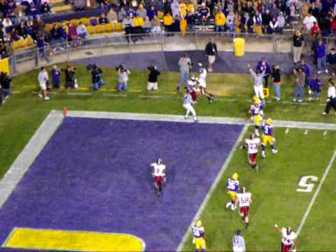 Troy vs. LSU (Troy goes up 7-0)
