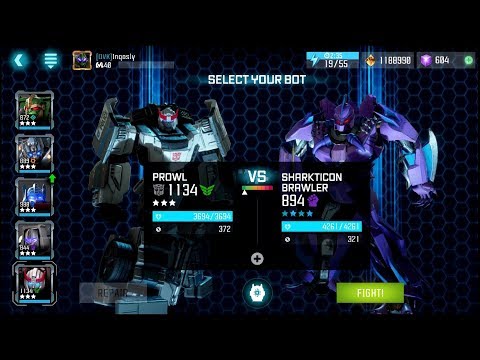 Rank 4 Prowl!! - Transformers: Forged to Fight