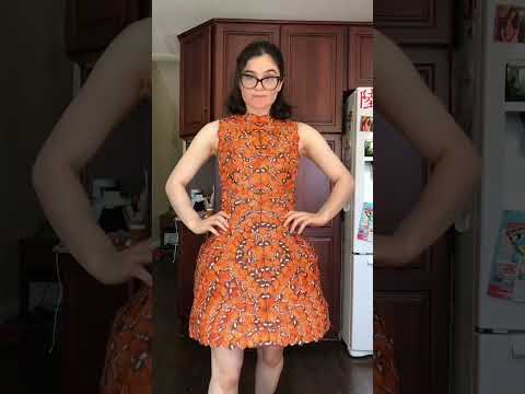 making Effie's butterfly dress! (from the Hunger Games)