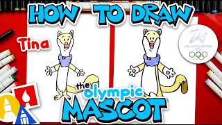 How To Draw Tina - 2026 Olympic Mascot