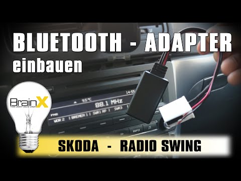 Connect Bluetooth adapter to SKODA radio SWING