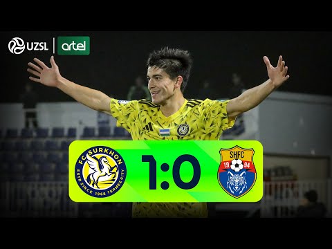 Superliga 28-tur. Surxon - Sho‘rtan bahsida kiritilgan gol va xavfli vaziyatlar (Highlights)