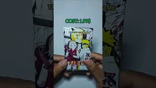 Pulling Out 1.99$ Insane Naruto Booster Pack 🥶🥶🥶 #naruto #narutocards #narutoshippuden  #shorts