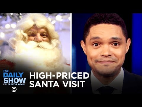 聖誕老人在倫敦的高價訪問｜每日秀秀場 (A High-Priced Santa Visit in London | The Daily Show)