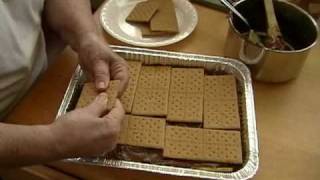 Cooking with Grandma- ice box cake