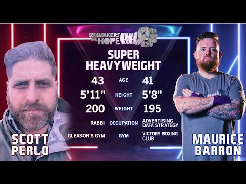 Scott Perlo vs Maurice Barron - Hope NYC X - Haymakers for Hope