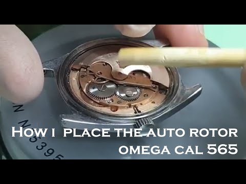 Omega Geneve cal 565 - Fitting Auto rotor :) | [Ep.No.10]
