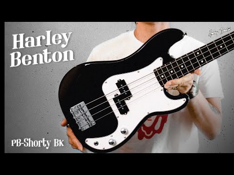Harley Benton - PB-Shorty BK | เบสไซส์เล็ก ทรงพลัง