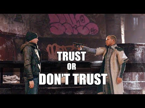 Detroit Become Human - “What Happens If” Markus Decides To Trust Connor Vs. Don’t Trust Connor