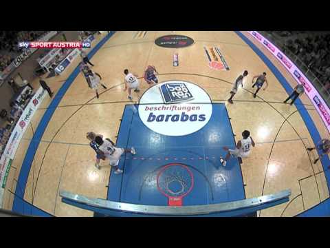 Admiral Basketball Bundesliga - 33. Runde: Oberwart Gunners - Swans Gmunden 77:73