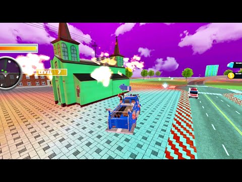 Ambulance Robot Car Game - Fire Truck Robot Games Robot Car Android iOS gameplay #005