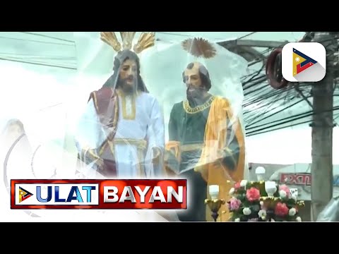 Prusisyon ng iba’t ibang imahe ng mga Camarero, ginaganap sa Bustos, Bulacan