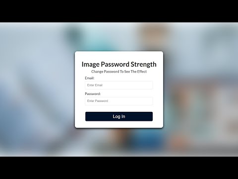 Password Strength Background Using Html Css And Javascript Free Source Code