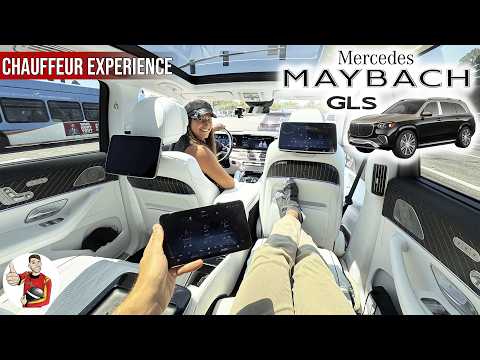 What It's Like to be Chauffeured in a Mercedes-Maybach GLS 600 (POV)