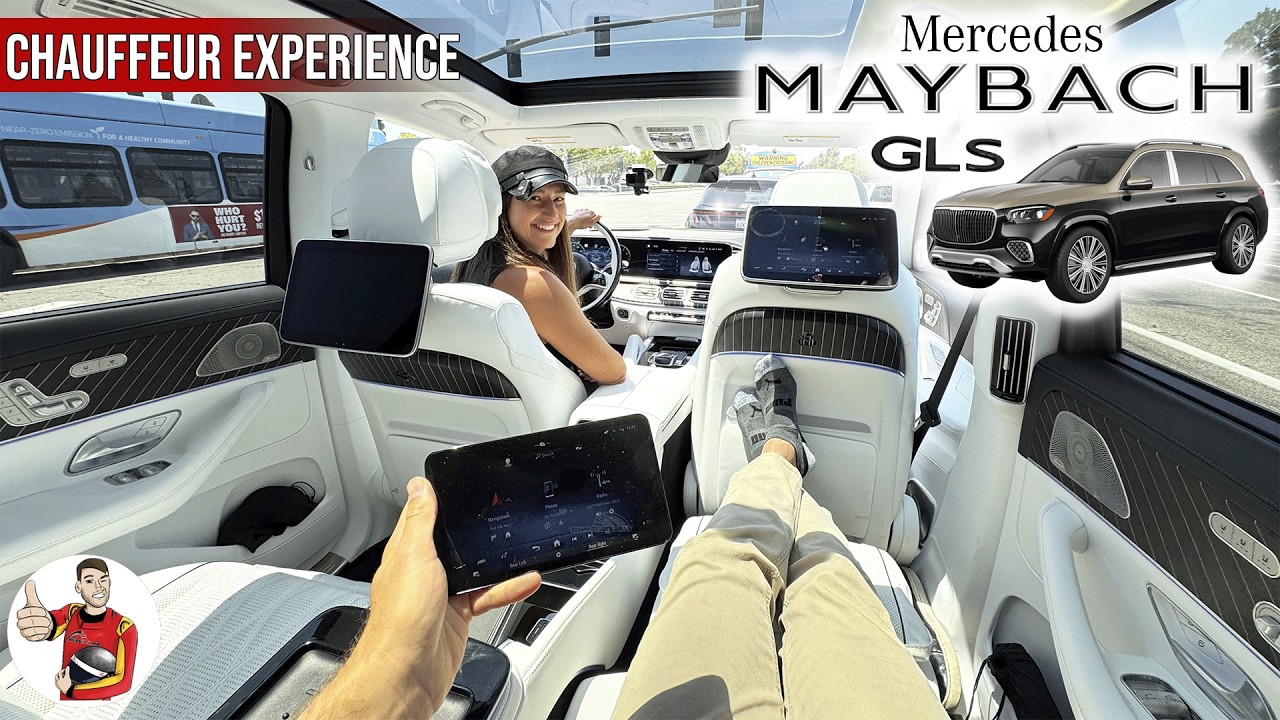 What It's Like to be Chauffeured in a Mercedes-Maybach GLS 600 (POV)