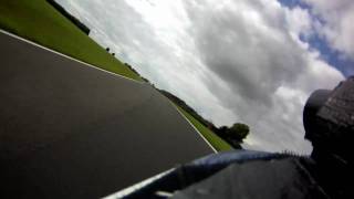 preview picture of video 'Laps of Cadwell Park rear facing camera'