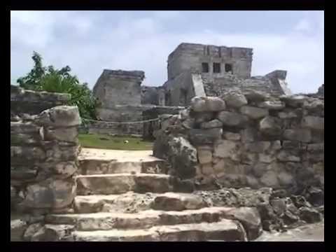 Mexico. Tulum Majan Ruins. - Мексика. Ра