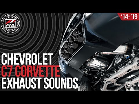 C7 Corvette: AWE Touring & Track Edition Axleback Exhausts