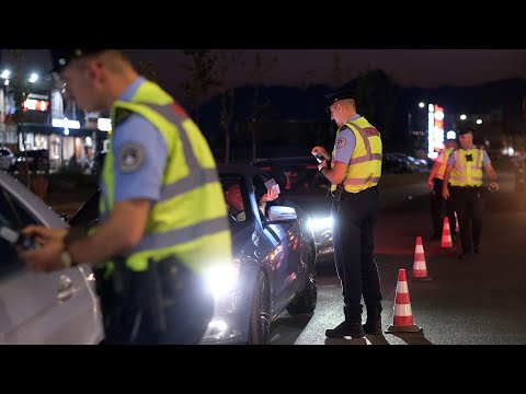 Plani operativ “Alkooli” kap 63 shoferë duke drejtuar mjetin nën ndikim të alkoolit