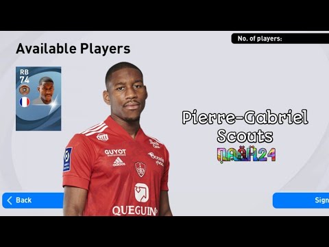 How To Get Ronaël Pierre-Gabriel Using Scouts PES 2021