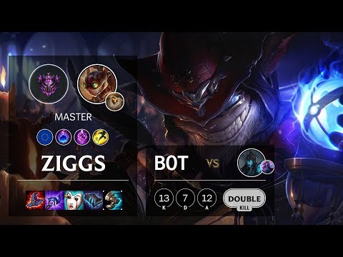 Ziggs Bot vs Kalista - EUW Master Patch 10.8