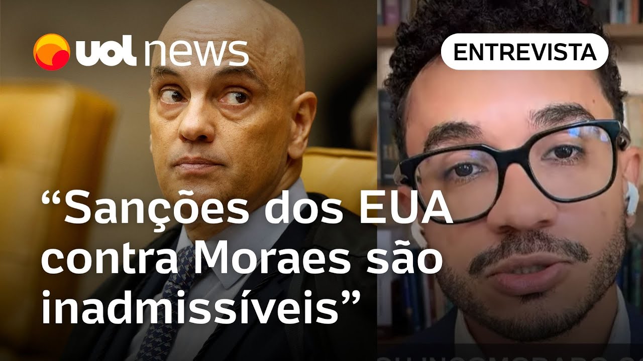 Sanção de governo Trump a Moraes pode gerar crise diplomática entre Brasil e EUA, diz professor