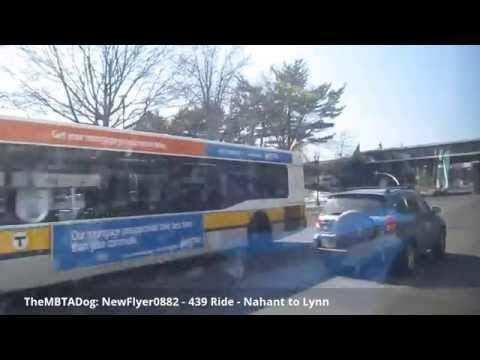 TheMBTADog: MBTA Bus 439 Ride - LYNN CENTRAL SQUARE to NAHANT [New Flyer 0882]