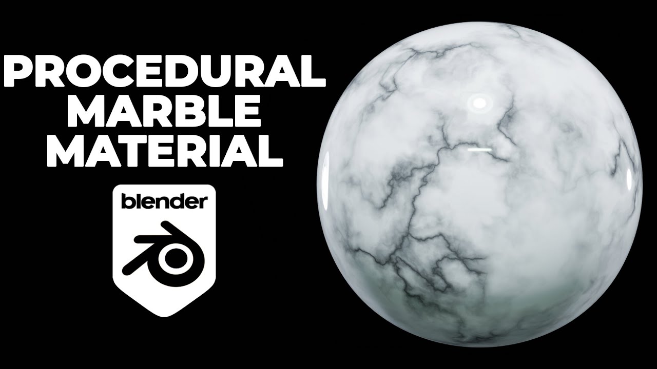 Marble material in Blender