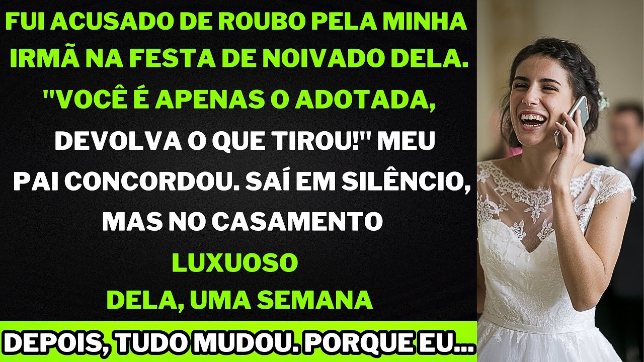 Transformei a empresa do meu pai em um império, mas minha irmã me acusou de traição. no casamento...