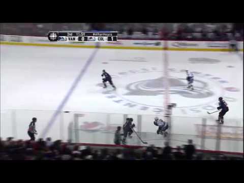 Vancouver Canucks vs Colorado Avalanche Game Highlights March 24th 2012
