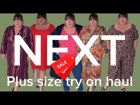 NEXT Sale Haul:  Plus Size Clothing Review Try On SS24: UK Size 22-24/US 18-20: Fashion Over 50