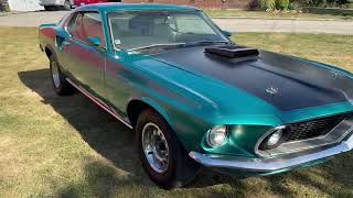 1969 Ford Mustang Mach 1 428 Super Cobra Jet Walkaround