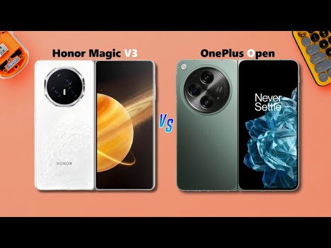 Honor Magic V3 ⚡ VS ⚡ OnePlus Open Full Details Comparison