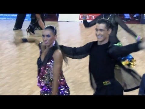 Timur Imametdinov - Ekaterina Nikolaeva, Prague Open 2011, WDSF Int. open latin, 2. round - samba