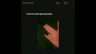 Download lagu STORY WA 30 DETIK CEWEK NGOMONG KASAR mp3