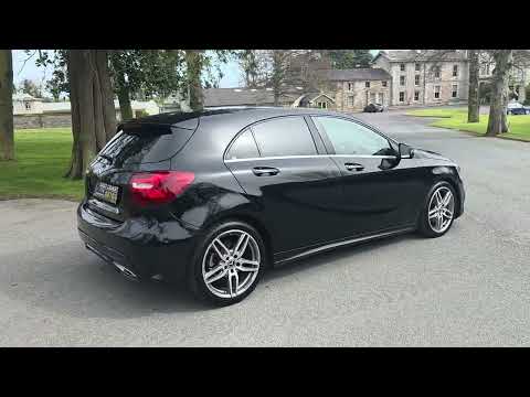 2017 Black Mercedes A Class 1.6 Petrol Auto Style - Image 2