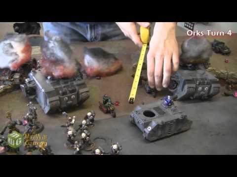 Space Marines vs Orks Planetstrike Warhammer 40k Battle Report - Part 3/3 - Beat Matt Batrep